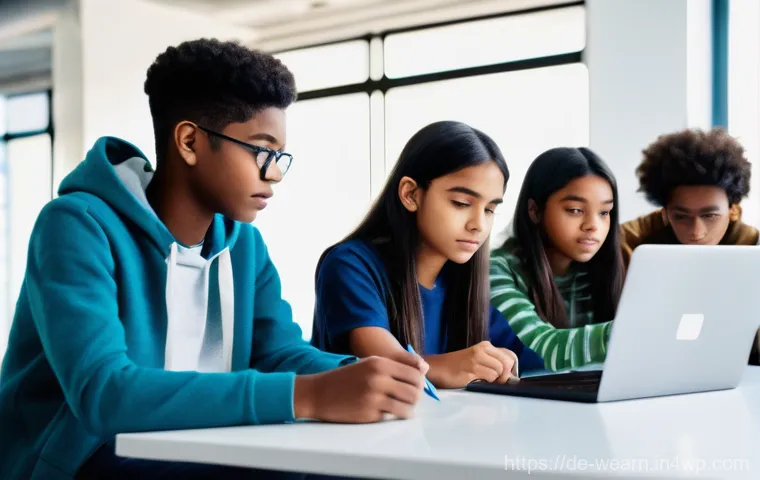 아동 및 청소년을 위한 평생학습 접근법 - **Prompt:** A vibrant scene capturing the essence of **curiosity and discovery through hands-on lear...